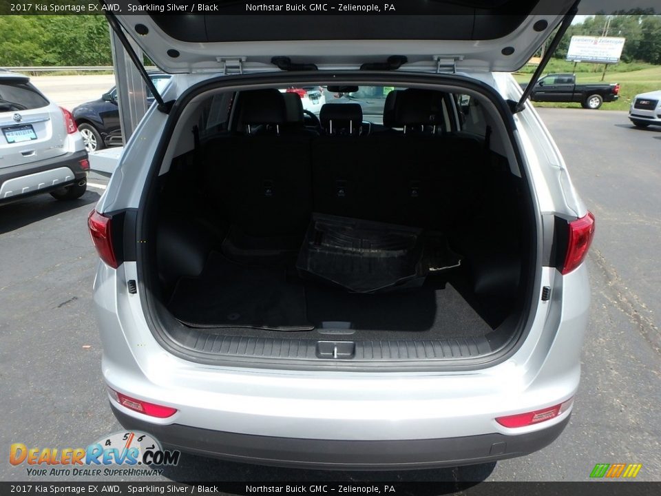 2017 Kia Sportage EX AWD Sparkling Silver / Black Photo #11