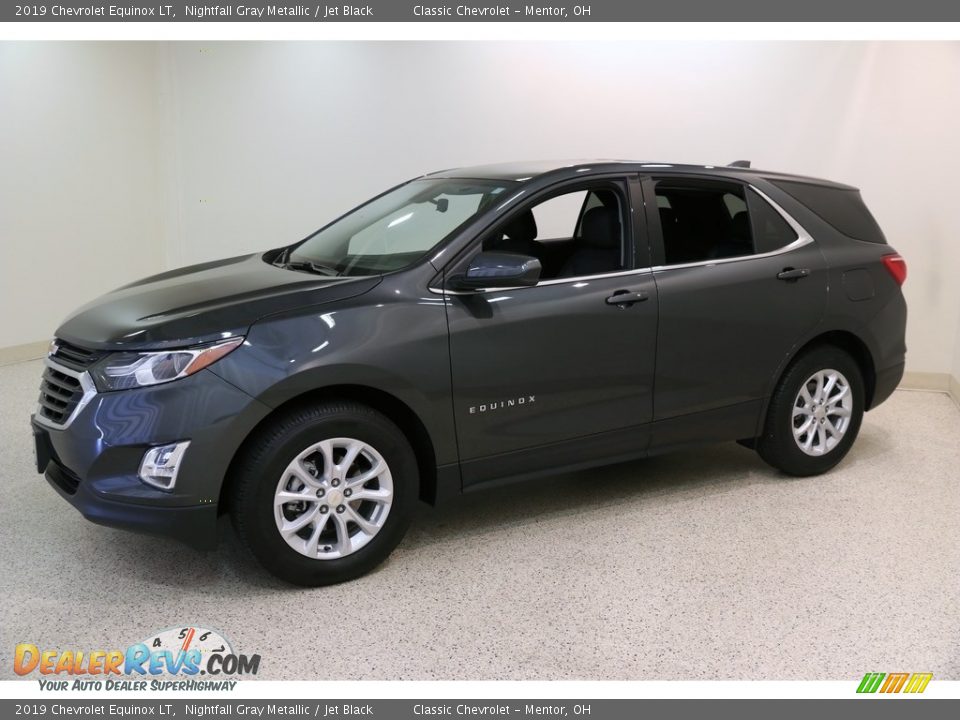 2019 Chevrolet Equinox LT Nightfall Gray Metallic / Jet Black Photo #3