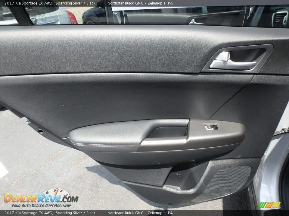 2017 Kia Sportage EX AWD Sparkling Silver / Black Photo #18
