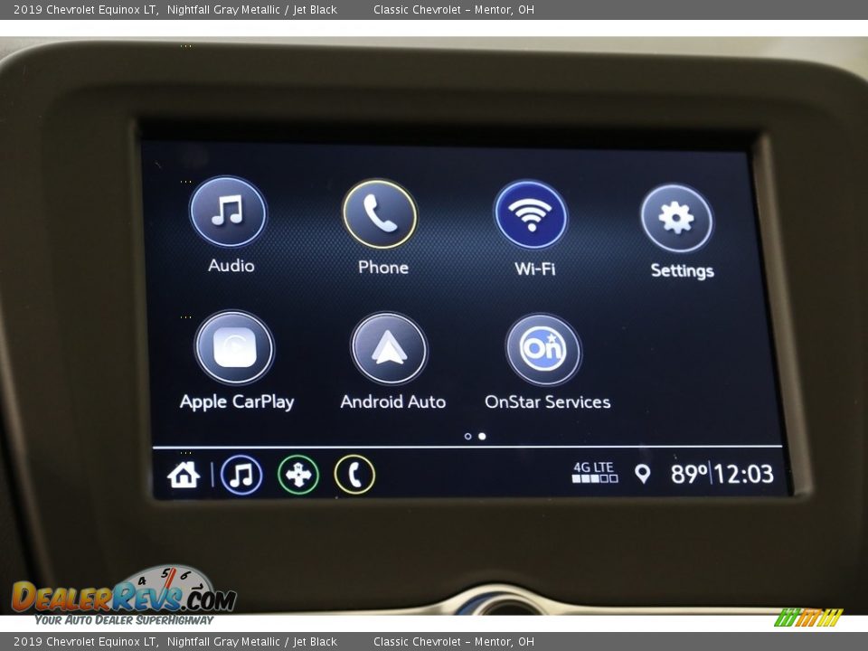 2019 Chevrolet Equinox LT Nightfall Gray Metallic / Jet Black Photo #10