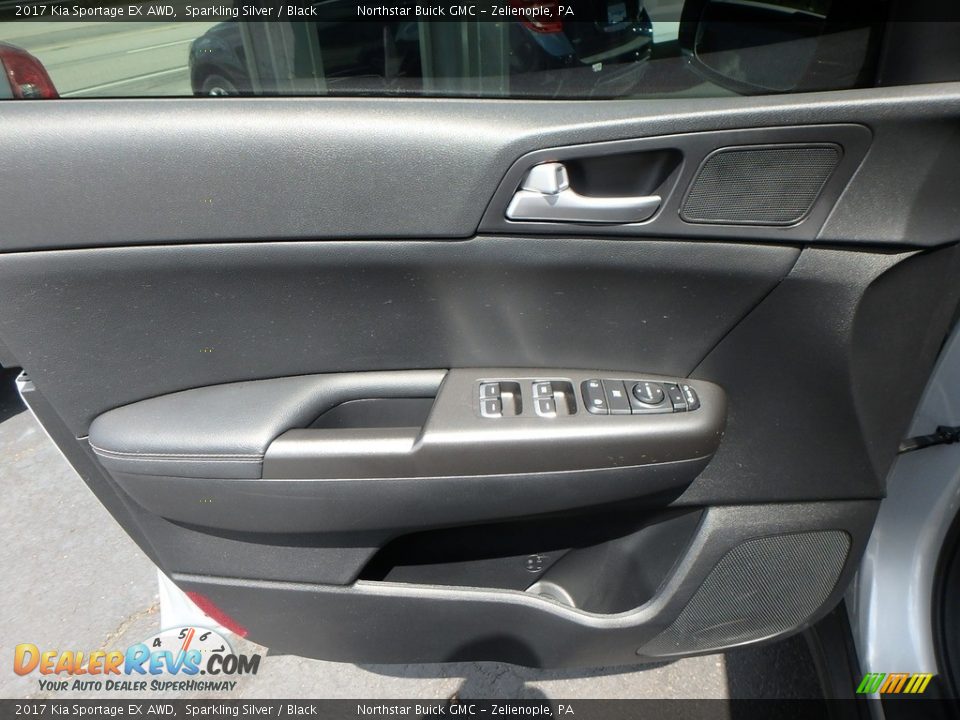 2017 Kia Sportage EX AWD Sparkling Silver / Black Photo #19