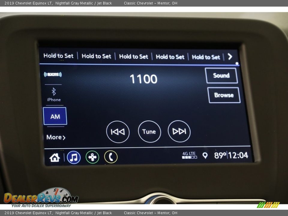 2019 Chevrolet Equinox LT Nightfall Gray Metallic / Jet Black Photo #11