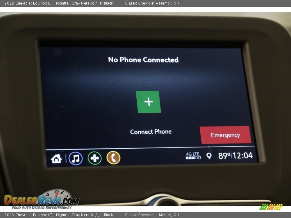 2019 Chevrolet Equinox LT Nightfall Gray Metallic / Jet Black Photo #12