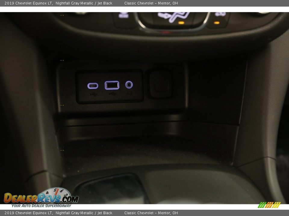 2019 Chevrolet Equinox LT Nightfall Gray Metallic / Jet Black Photo #14