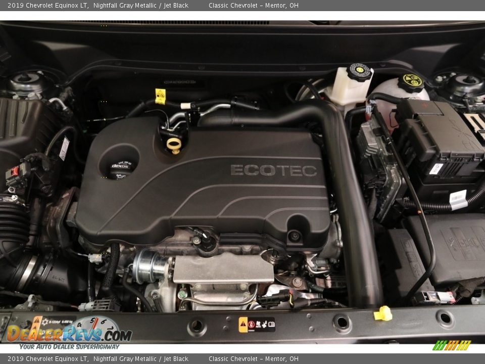 2019 Chevrolet Equinox LT Nightfall Gray Metallic / Jet Black Photo #18