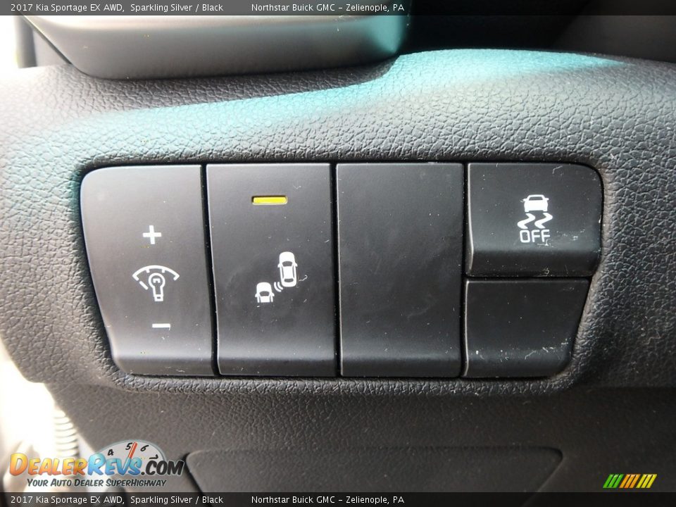 2017 Kia Sportage EX AWD Sparkling Silver / Black Photo #23