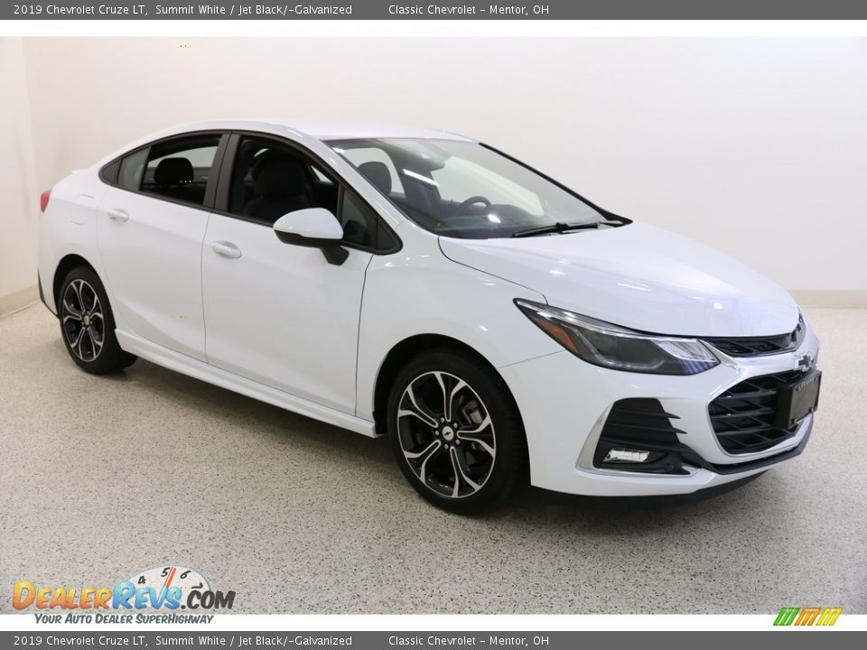 2019 Chevrolet Cruze LT Summit White / Jet Black/­Galvanized Photo #1