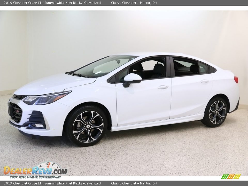 2019 Chevrolet Cruze LT Summit White / Jet Black/­Galvanized Photo #3