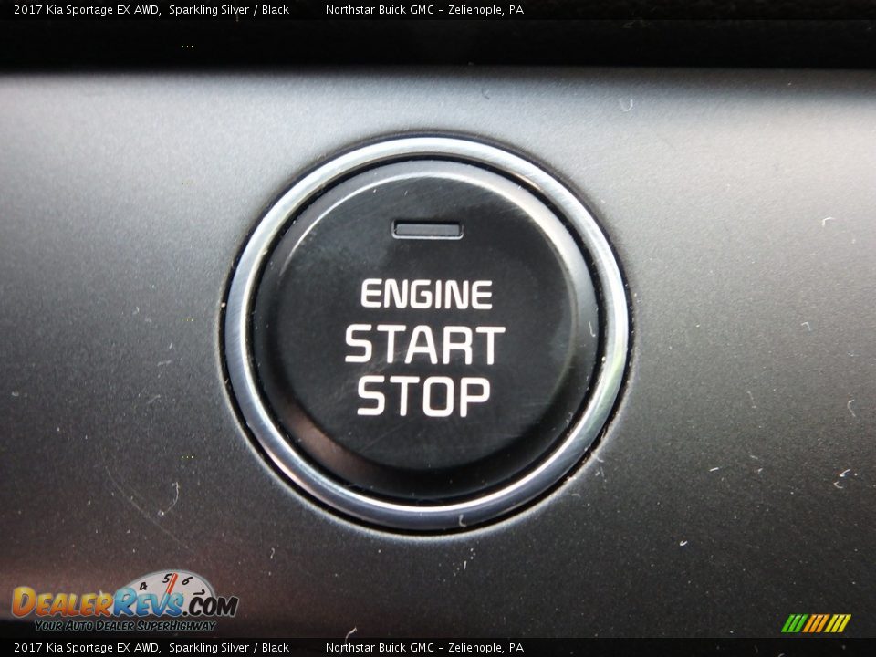 2017 Kia Sportage EX AWD Sparkling Silver / Black Photo #26