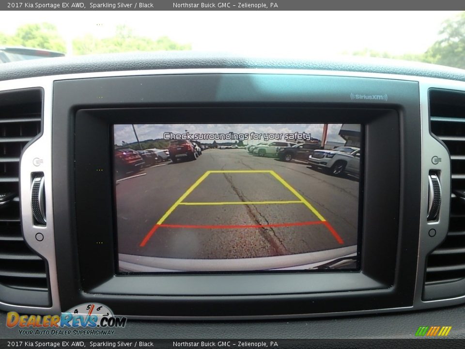 2017 Kia Sportage EX AWD Sparkling Silver / Black Photo #27