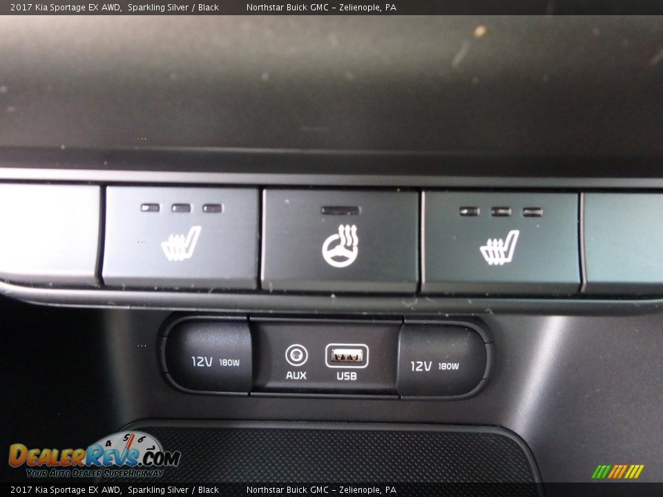 2017 Kia Sportage EX AWD Sparkling Silver / Black Photo #29