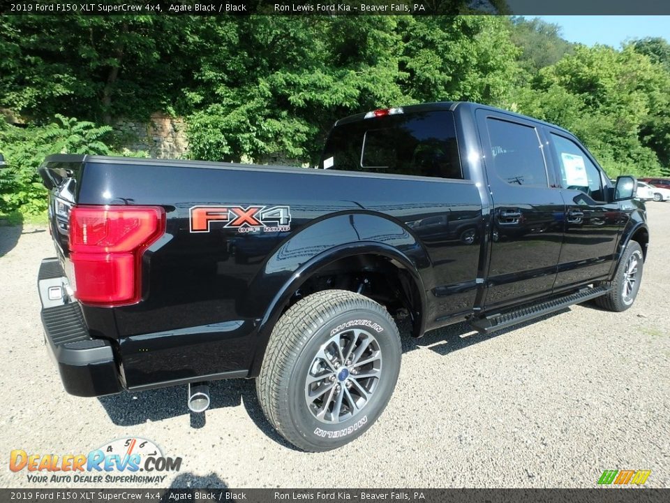 2019 Ford F150 XLT SuperCrew 4x4 Agate Black / Black Photo #2
