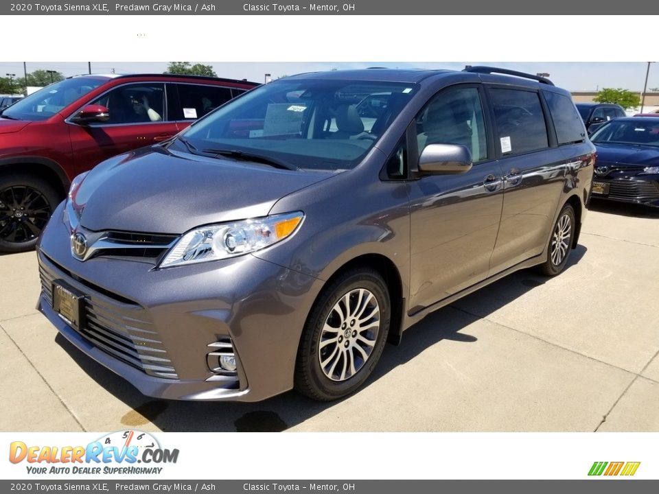 2020 Toyota Sienna XLE Predawn Gray Mica / Ash Photo #1