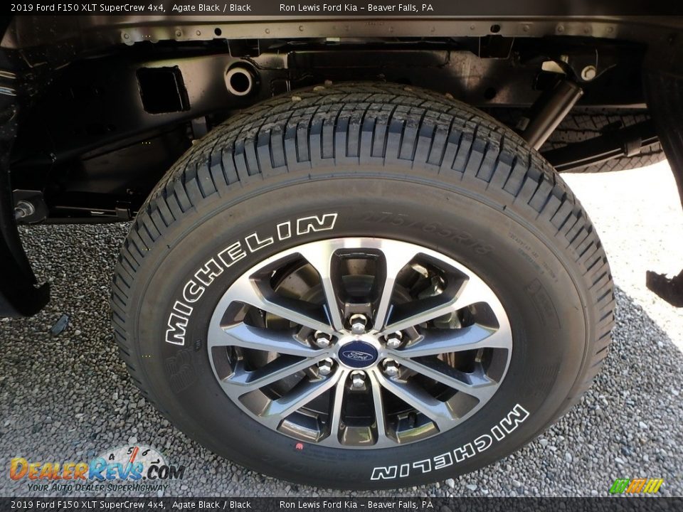 2019 Ford F150 XLT SuperCrew 4x4 Agate Black / Black Photo #9