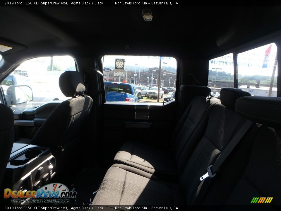 2019 Ford F150 XLT SuperCrew 4x4 Agate Black / Black Photo #12