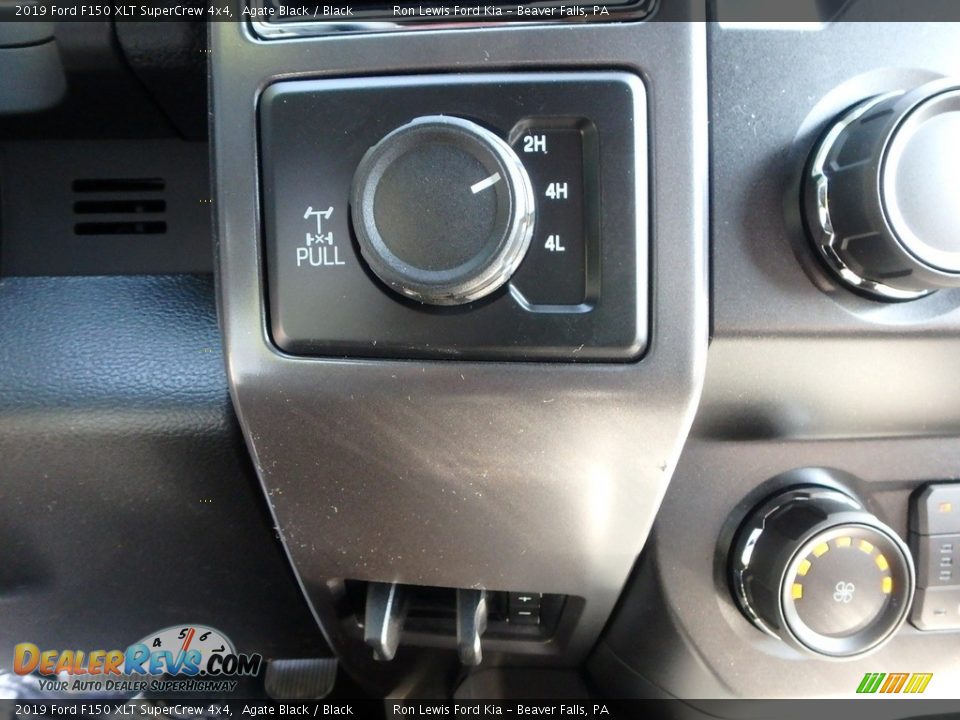 2019 Ford F150 XLT SuperCrew 4x4 Agate Black / Black Photo #17