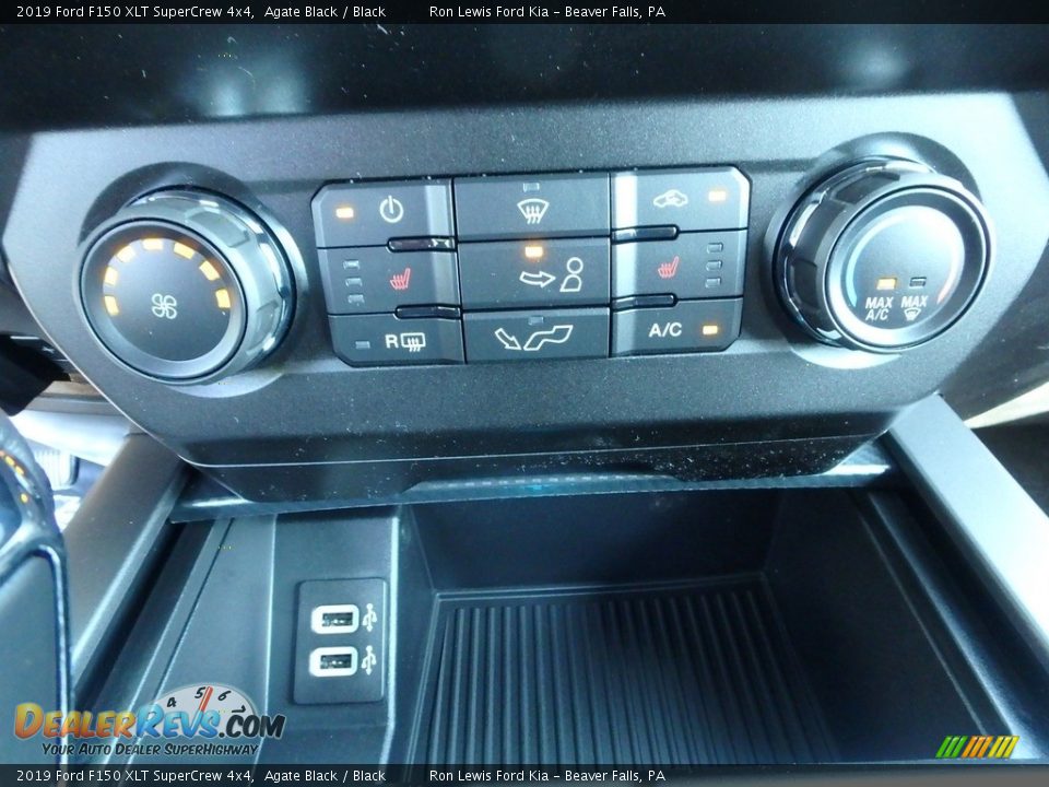 2019 Ford F150 XLT SuperCrew 4x4 Agate Black / Black Photo #19