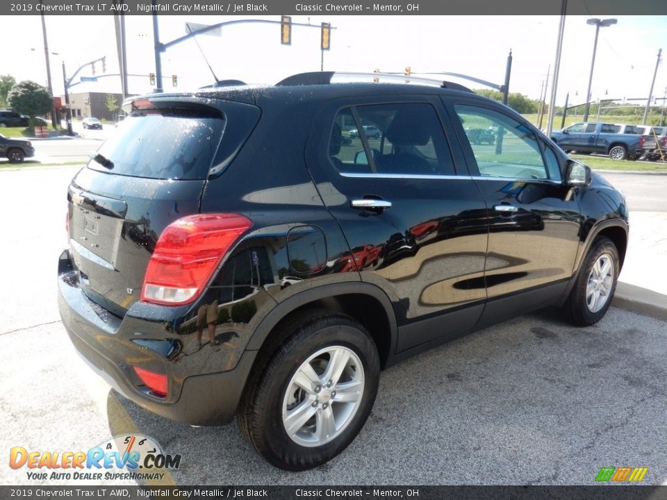 2019 Chevrolet Trax LT AWD Nightfall Gray Metallic / Jet Black Photo #4