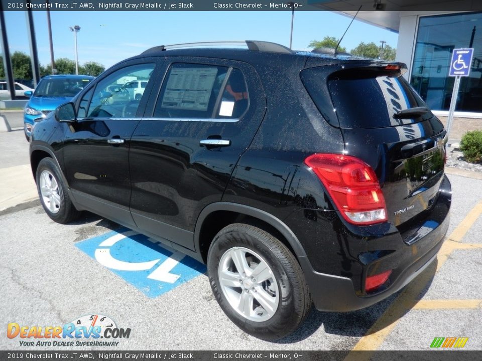 2019 Chevrolet Trax LT AWD Nightfall Gray Metallic / Jet Black Photo #5