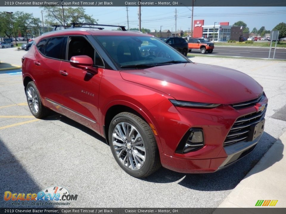 2019 Chevrolet Blazer Premier Cajun Red Tintcoat / Jet Black Photo #3