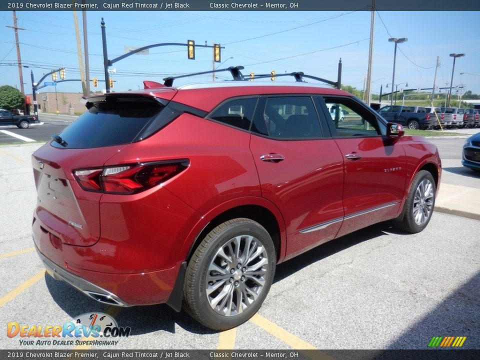 2019 Chevrolet Blazer Premier Cajun Red Tintcoat / Jet Black Photo #4