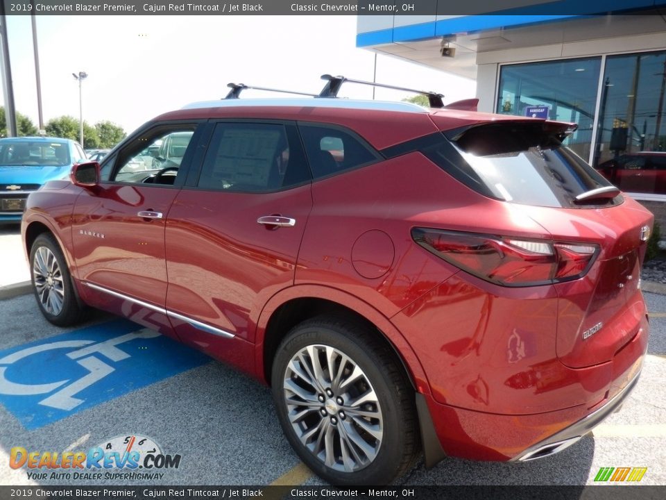 2019 Chevrolet Blazer Premier Cajun Red Tintcoat / Jet Black Photo #5