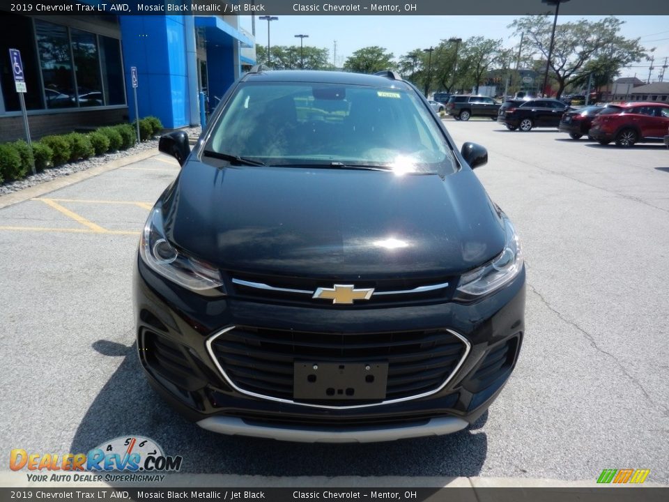 2019 Chevrolet Trax LT AWD Mosaic Black Metallic / Jet Black Photo #2