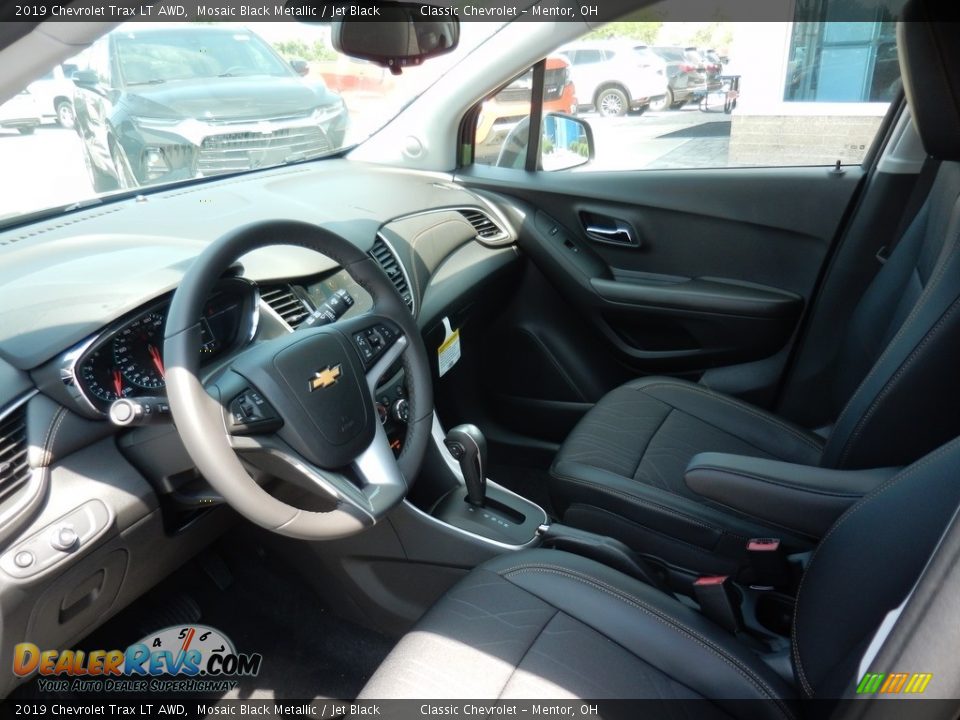 2019 Chevrolet Trax LT AWD Mosaic Black Metallic / Jet Black Photo #6