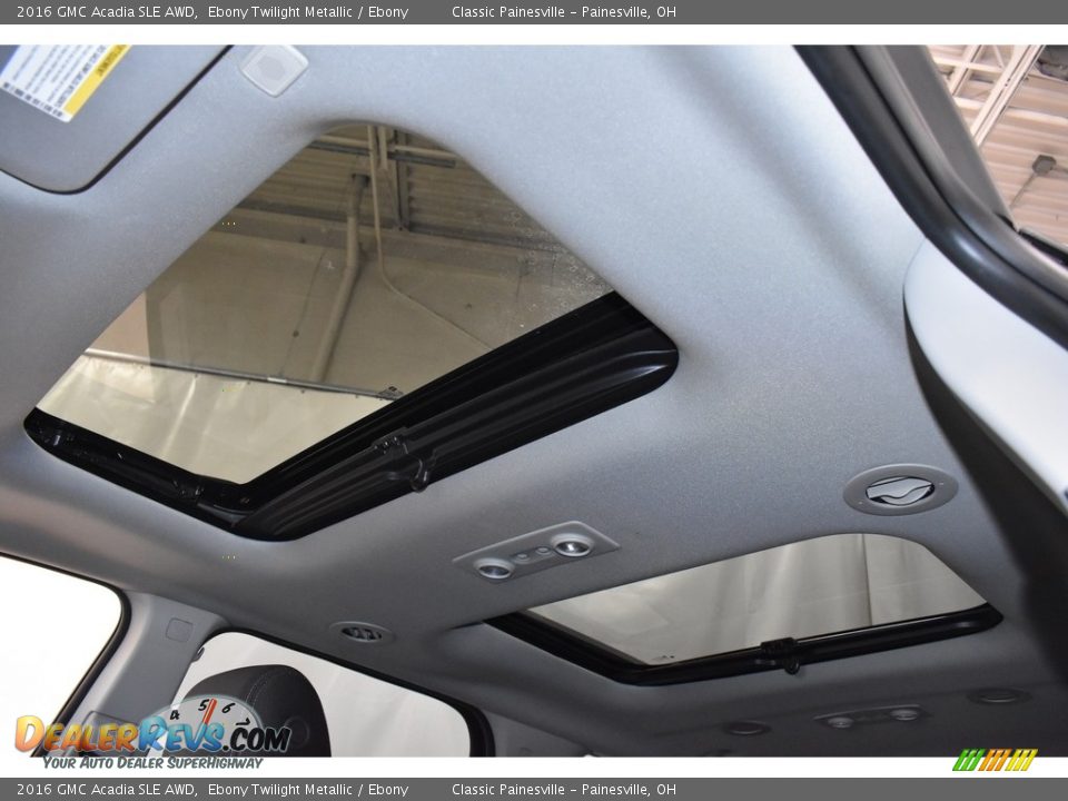 2016 GMC Acadia SLE AWD Ebony Twilight Metallic / Ebony Photo #7
