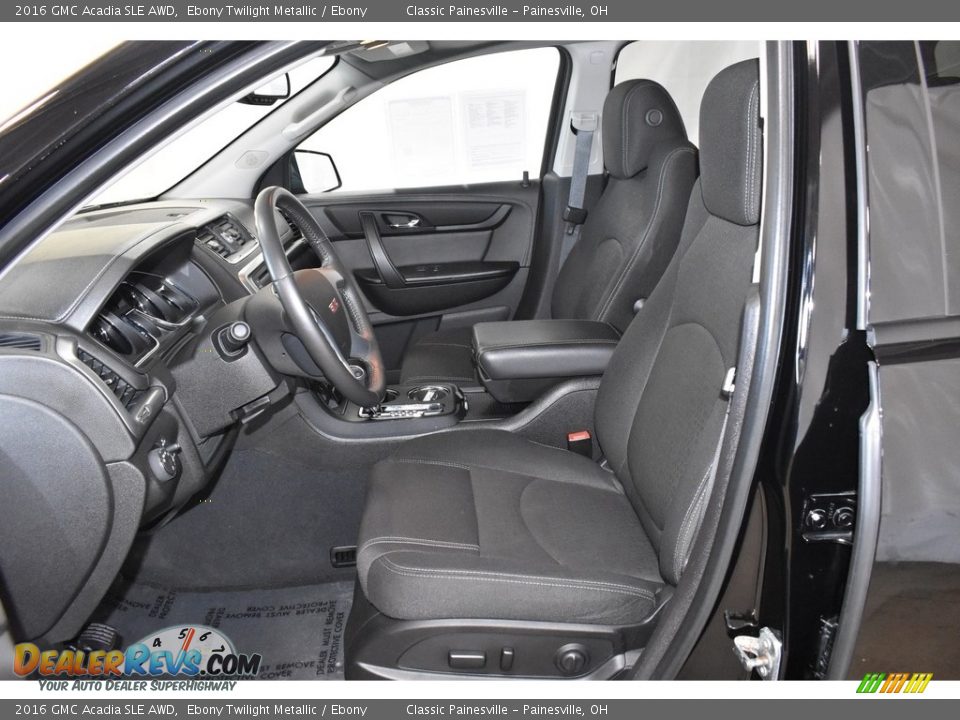 2016 GMC Acadia SLE AWD Ebony Twilight Metallic / Ebony Photo #8
