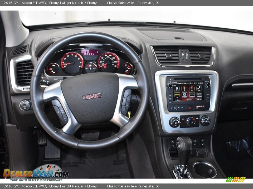 2016 GMC Acadia SLE AWD Ebony Twilight Metallic / Ebony Photo #14