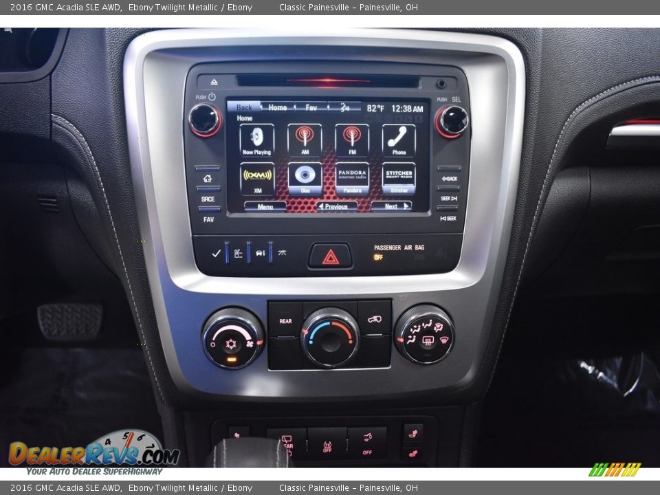 2016 GMC Acadia SLE AWD Ebony Twilight Metallic / Ebony Photo #15