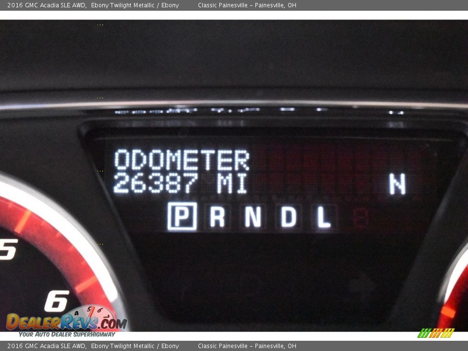 2016 GMC Acadia SLE AWD Ebony Twilight Metallic / Ebony Photo #16