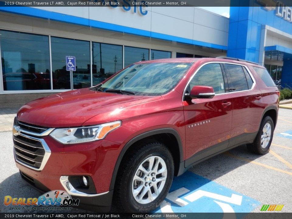 2019 Chevrolet Traverse LT AWD Cajun Red Tintcoat / Jet Black Photo #1