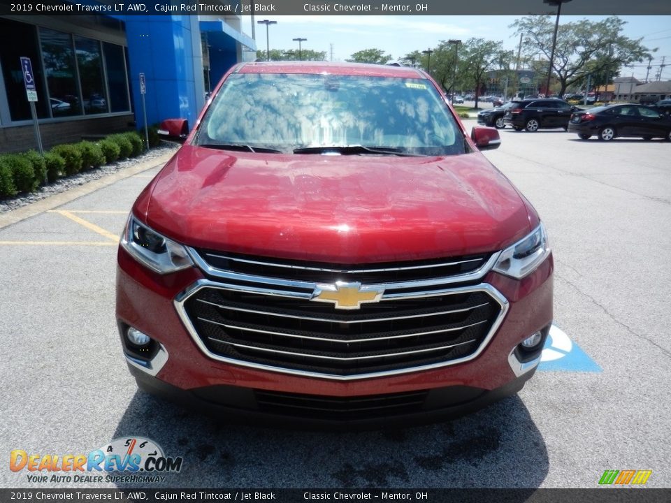 2019 Chevrolet Traverse LT AWD Cajun Red Tintcoat / Jet Black Photo #2