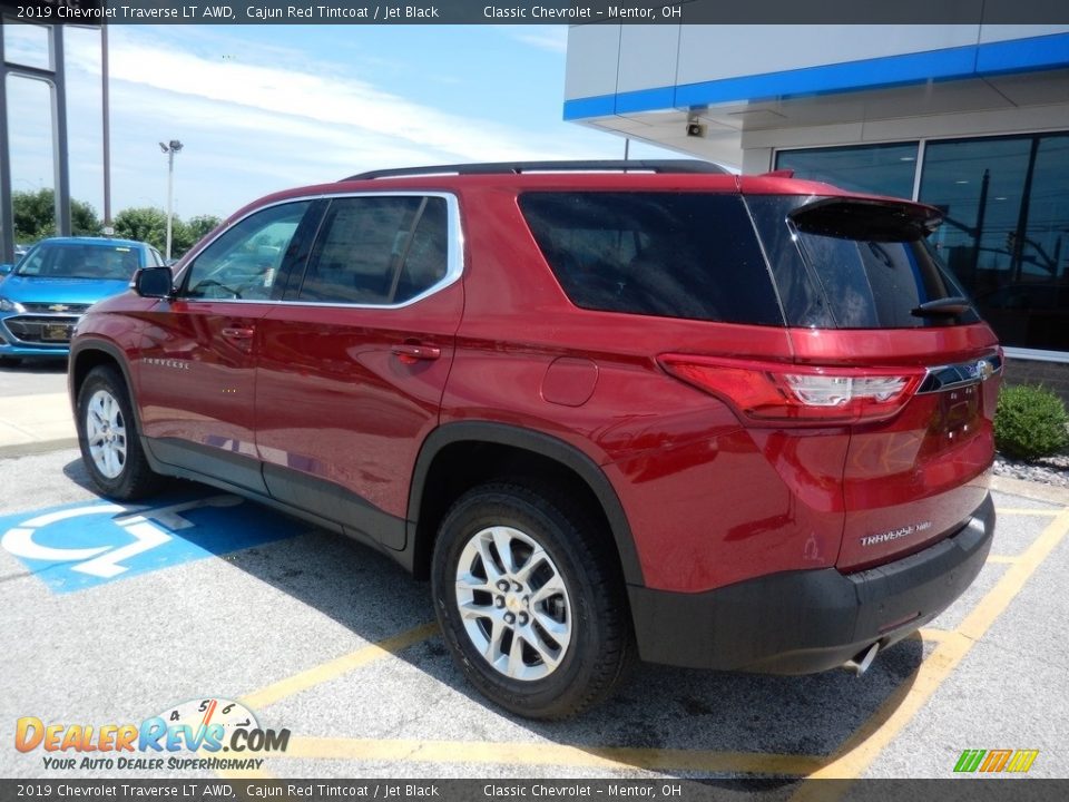 2019 Chevrolet Traverse LT AWD Cajun Red Tintcoat / Jet Black Photo #5
