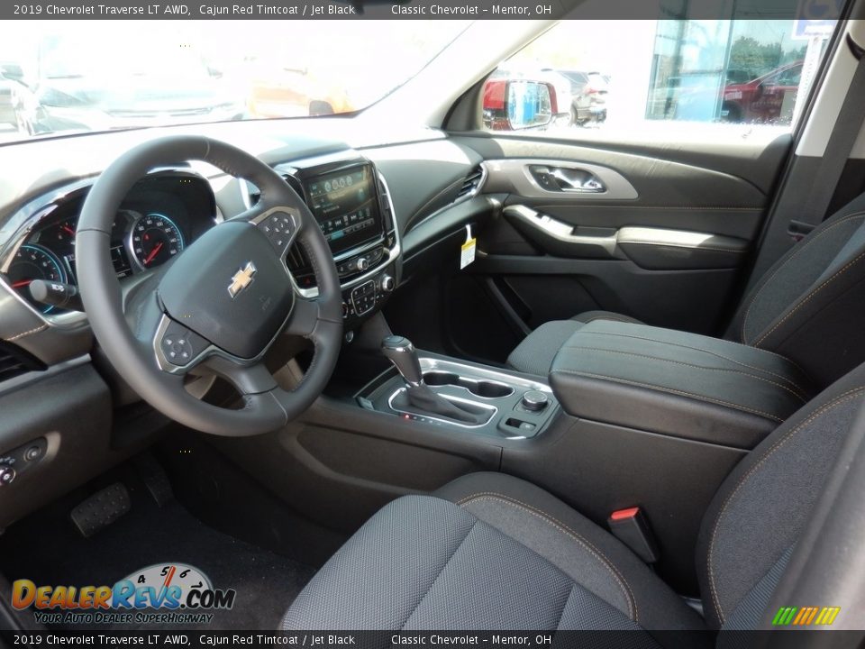 2019 Chevrolet Traverse LT AWD Cajun Red Tintcoat / Jet Black Photo #6