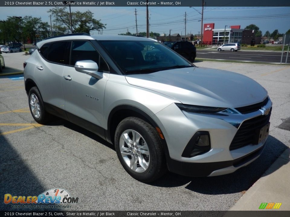 2019 Chevrolet Blazer 2.5L Cloth Silver Ice Metallic / Jet Black Photo #3