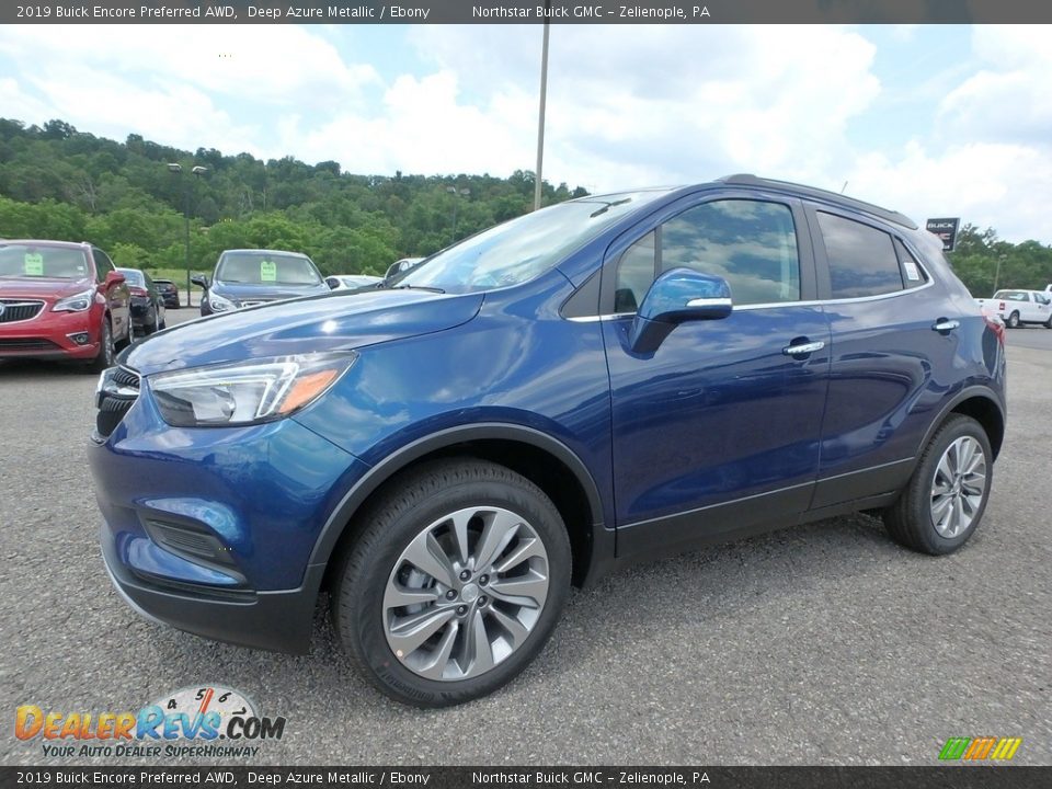 2019 Buick Encore Preferred AWD Deep Azure Metallic / Ebony Photo #1