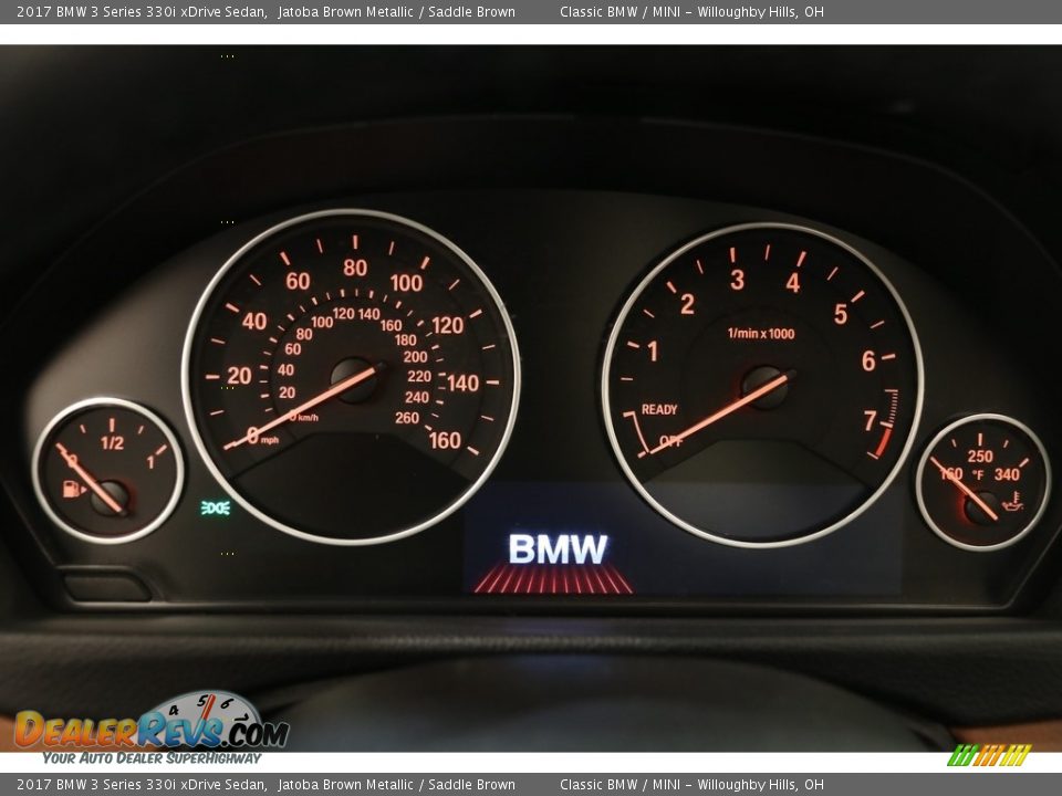 2017 BMW 3 Series 330i xDrive Sedan Jatoba Brown Metallic / Saddle Brown Photo #8