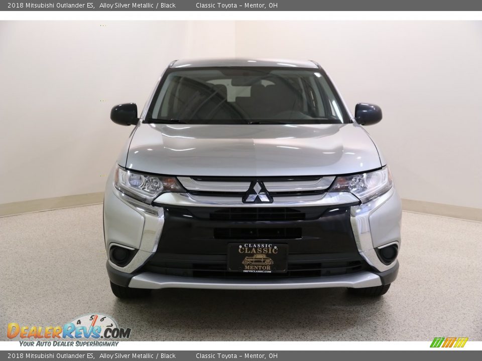 2018 Mitsubishi Outlander ES Alloy Silver Metallic / Black Photo #2