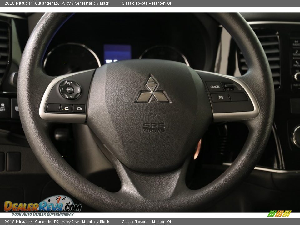 2018 Mitsubishi Outlander ES Alloy Silver Metallic / Black Photo #7