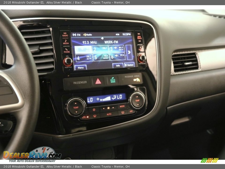 2018 Mitsubishi Outlander ES Alloy Silver Metallic / Black Photo #9