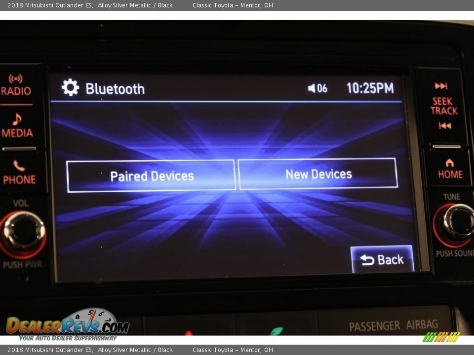 2018 Mitsubishi Outlander ES Alloy Silver Metallic / Black Photo #11