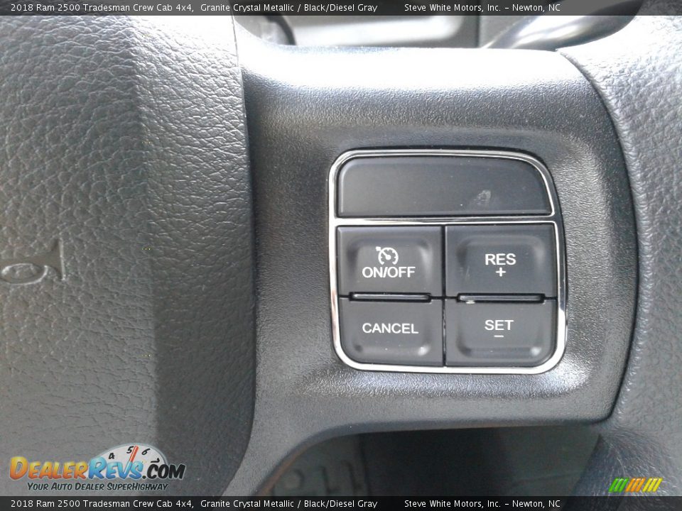 2018 Ram 2500 Tradesman Crew Cab 4x4 Granite Crystal Metallic / Black/Diesel Gray Photo #16