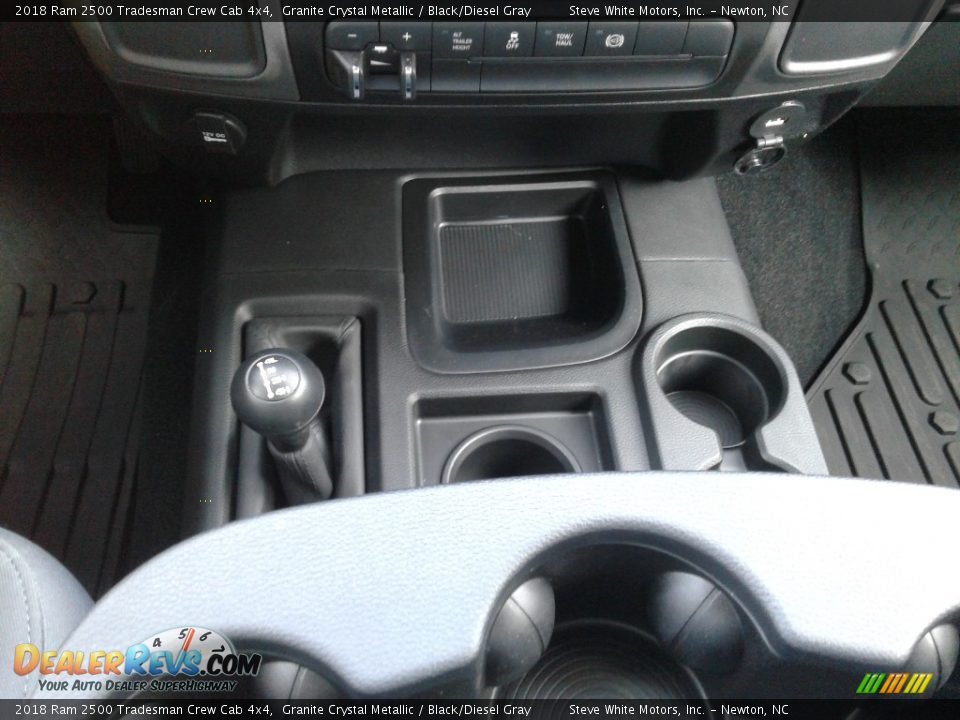 2018 Ram 2500 Tradesman Crew Cab 4x4 Granite Crystal Metallic / Black/Diesel Gray Photo #21