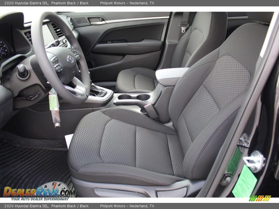 2020 Hyundai Elantra SEL Phantom Black / Black Photo #10