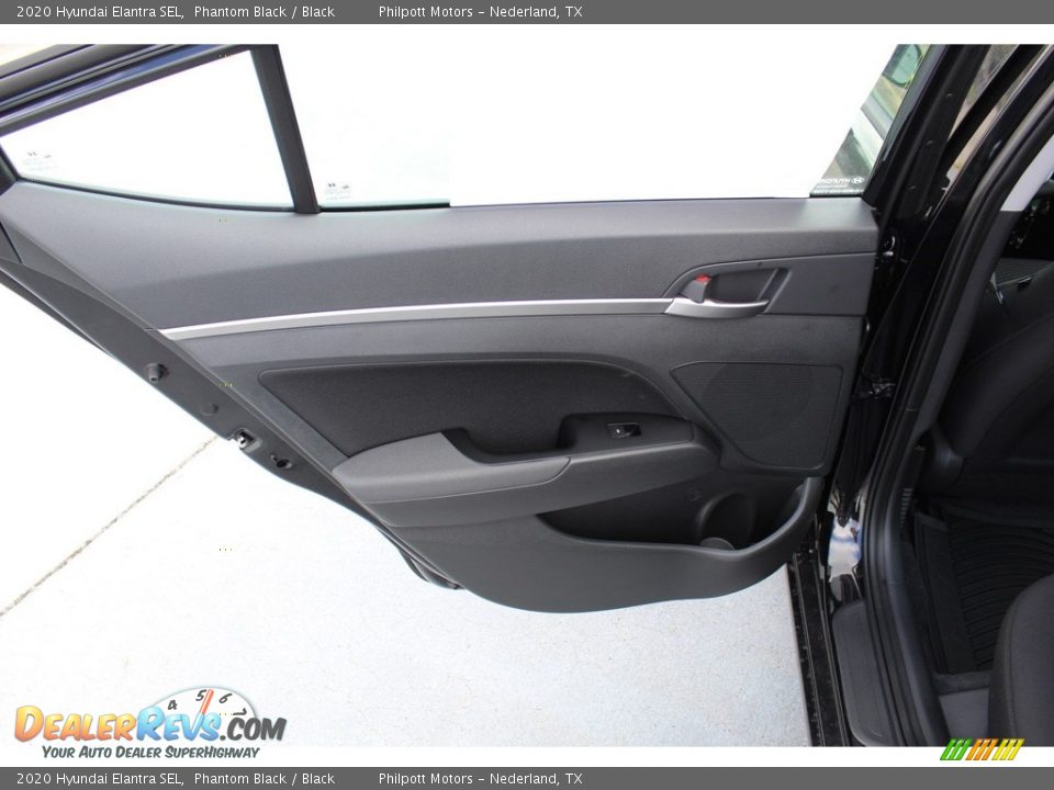 2020 Hyundai Elantra SEL Phantom Black / Black Photo #18