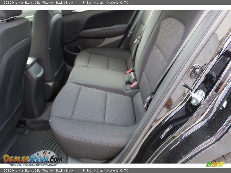 2020 Hyundai Elantra SEL Phantom Black / Black Photo #19