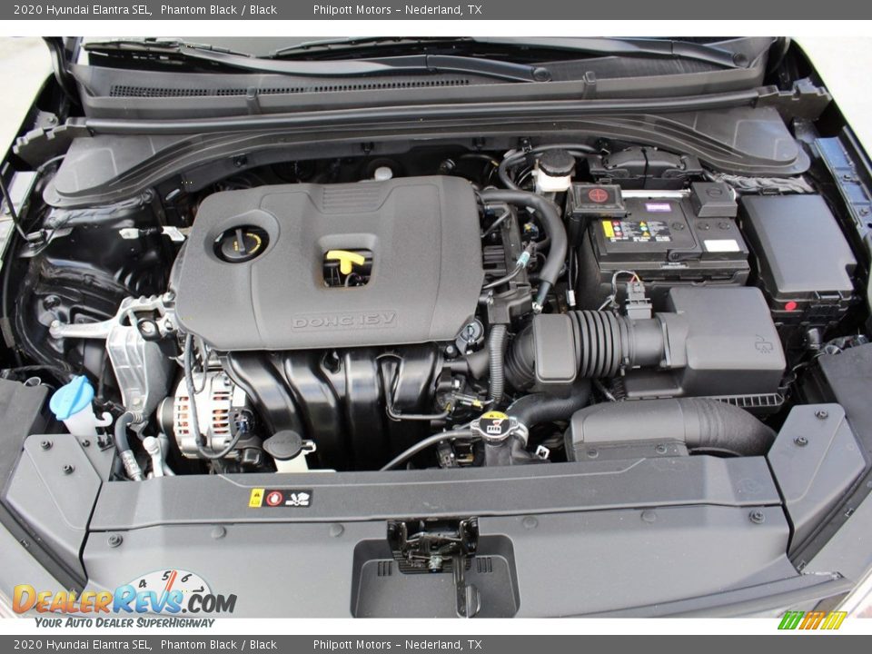 2020 Hyundai Elantra SEL Phantom Black / Black Photo #23